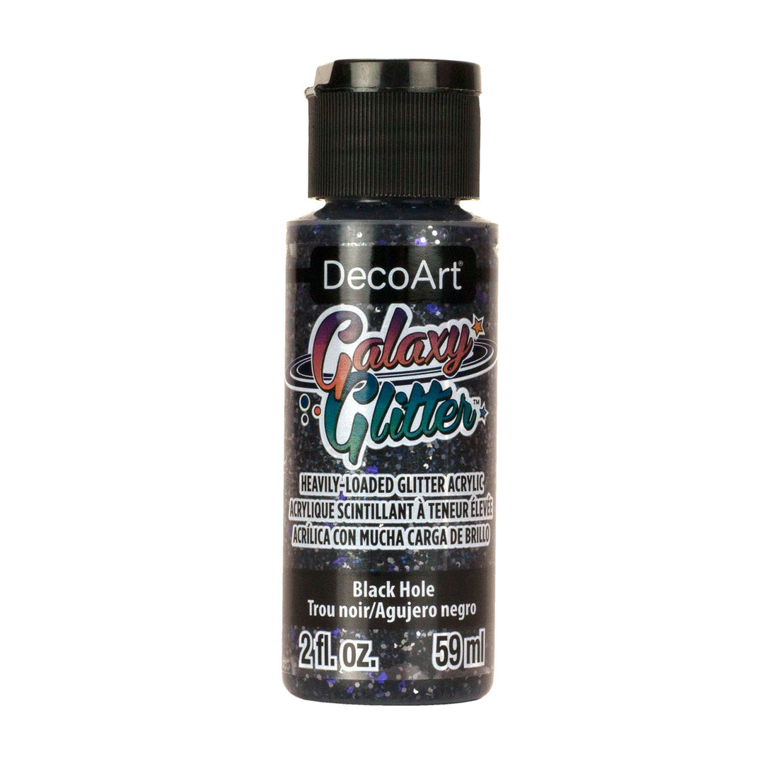 DecoArt Galaxy,  Glitter Acrylic Paint,  2 fl. oz.  (59 ml.), 3-Pack