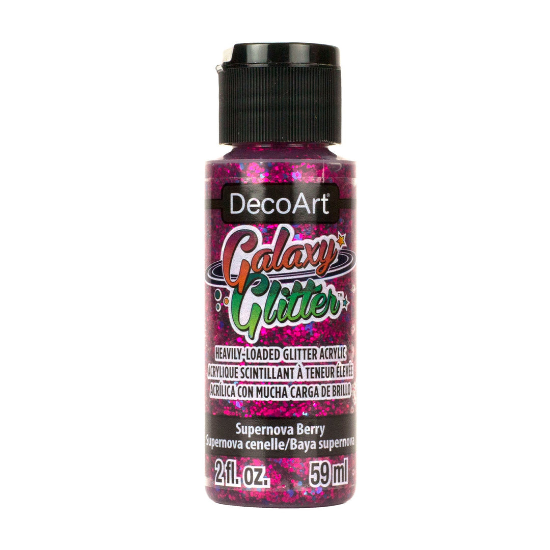 DecoArt Galaxy,  Glitter Acrylic Paint,  2 fl. oz.  (59 ml.)