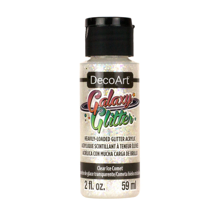 DecoArt Galaxy,  Glitter Acrylic Paint,  2 fl. oz.  (59 ml.), 3-Pack