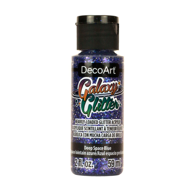 DecoArt Galaxy,  Glitter Acrylic Paint,  2 fl. oz.  (59 ml.), 3-Pack