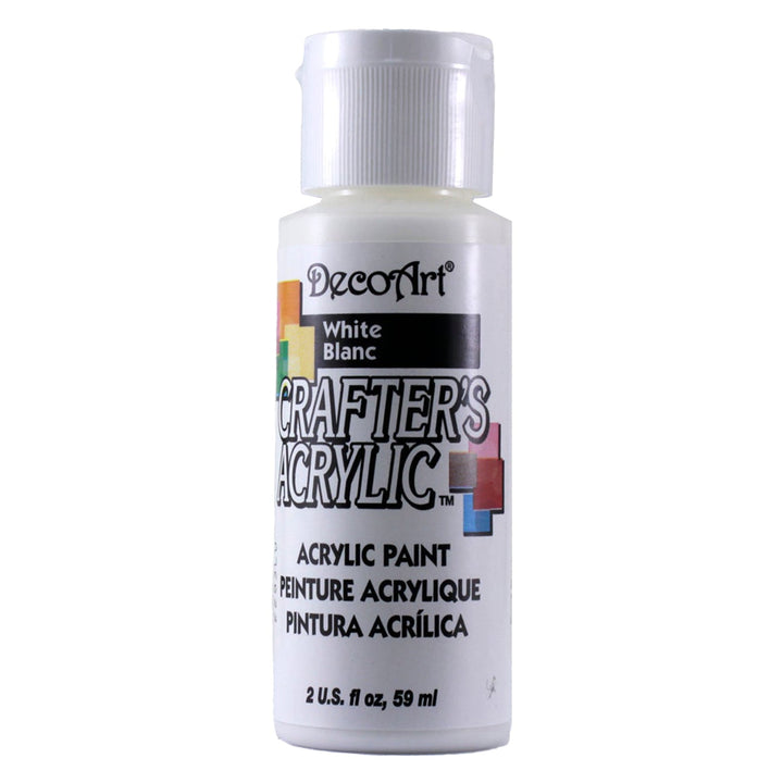 DecoArt Crafters Acrylic Paint,  2 Fl. Oz., 6-Pack
