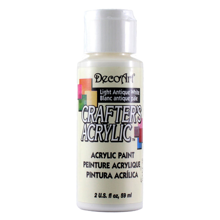 DecoArt Crafters Acrylic Paint,  2 Fl. Oz., 6-Pack