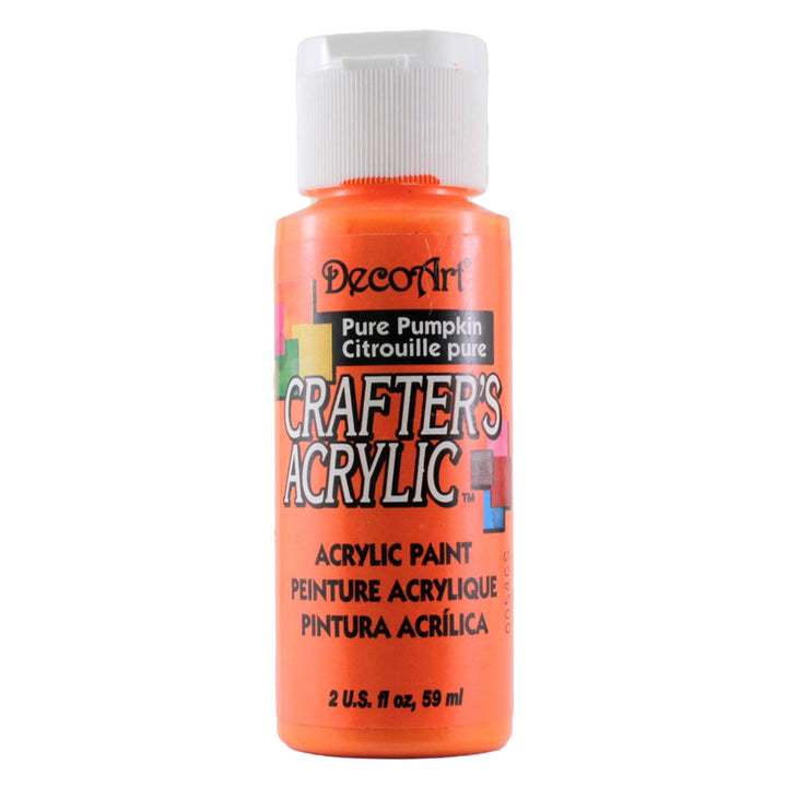 DecoArt Crafters Acrylic Paint,  2 Fl. Oz., 6-Pack