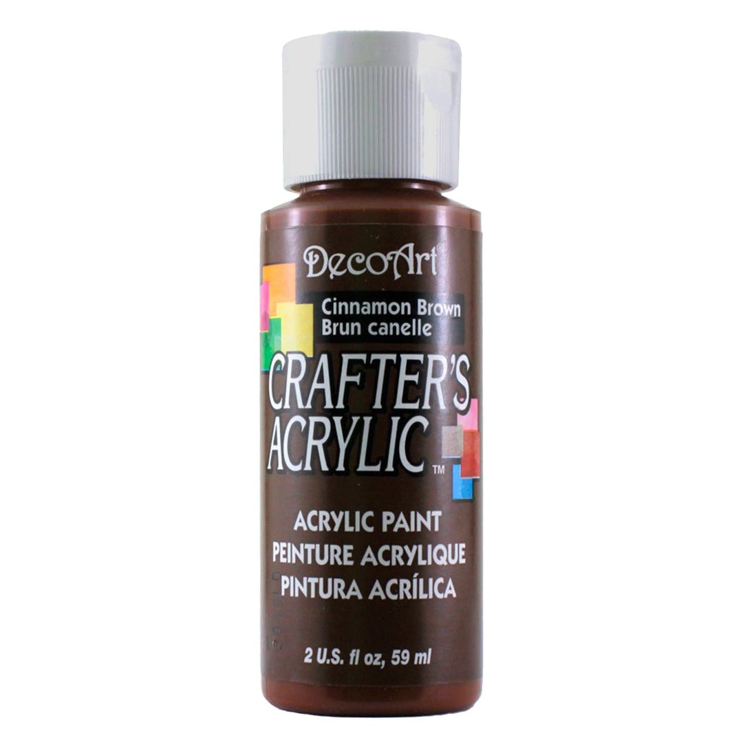 DecoArt Crafters Acrylic Paint,  2 Fl. Oz., 6-Pack