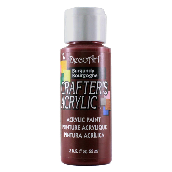 DecoArt Crafters Acrylic Paint,  2 Fl. Oz., 6-Pack
