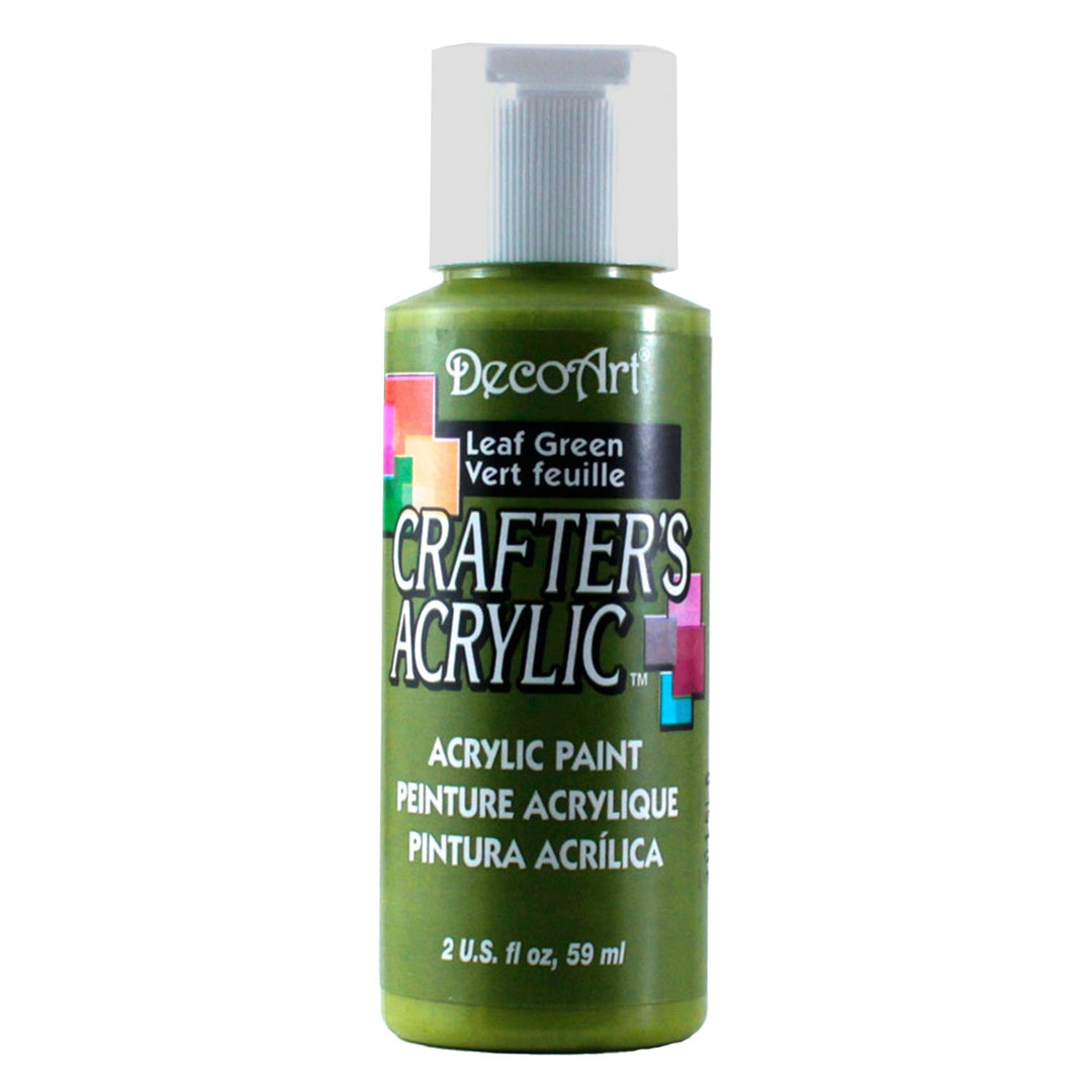 DecoArt Crafters Acrylic Paint,  2 Fl. Oz., 6-Pack