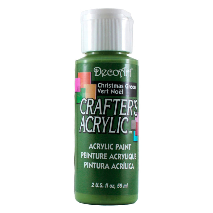 DecoArt Crafters Acrylic Paint,  2 Fl. Oz., 6-Pack