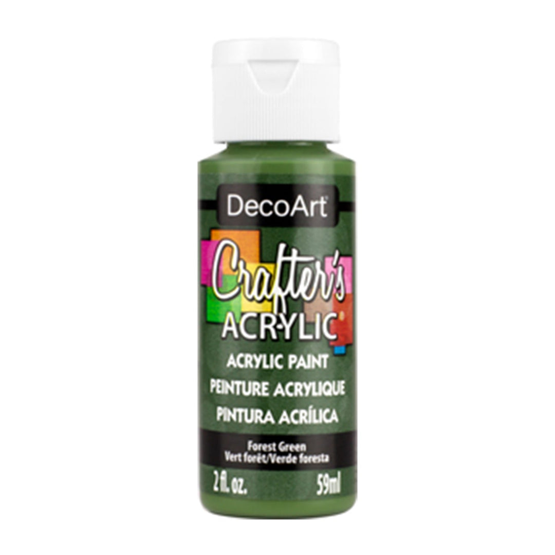 DecoArt Crafters Acrylic Paint,  2 Fl. Oz., 6-Pack