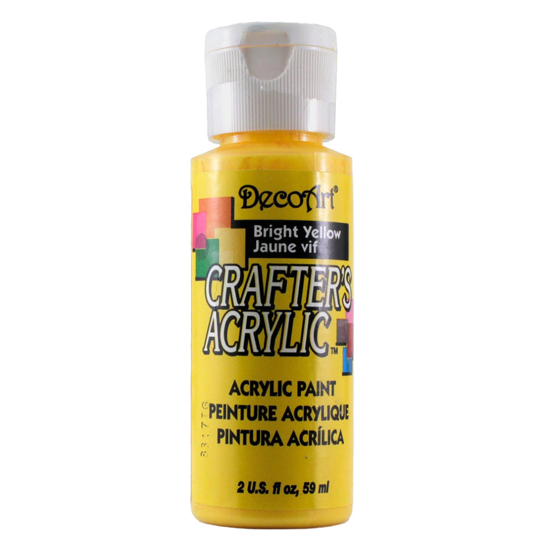 DecoArt Crafters Acrylic Paint,  2 Fl. Oz., 6-Pack
