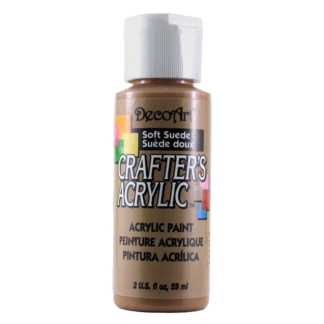 DecoArt Crafters Acrylic Paint,  2 Fl. Oz., 6-Pack