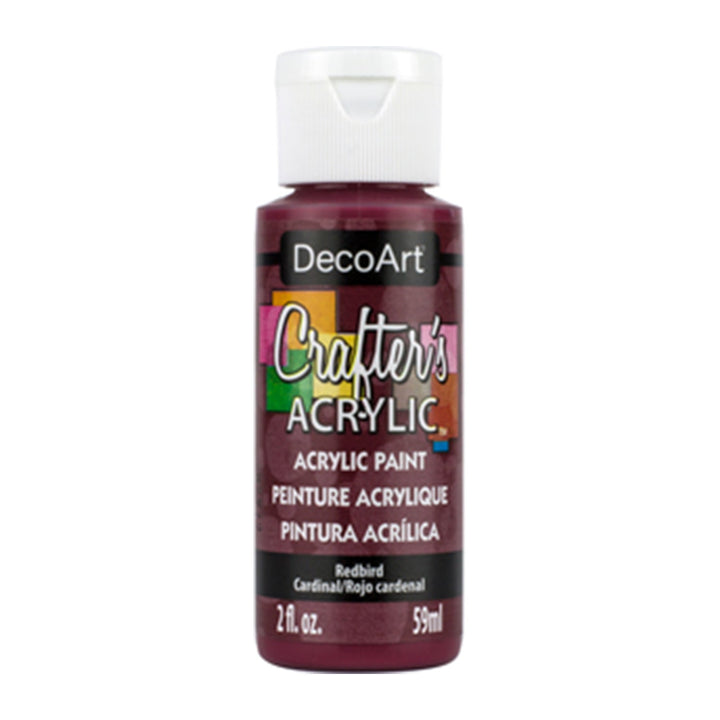 DecoArt Crafters Acrylic Paint,  2 Fl. Oz., 6-Pack