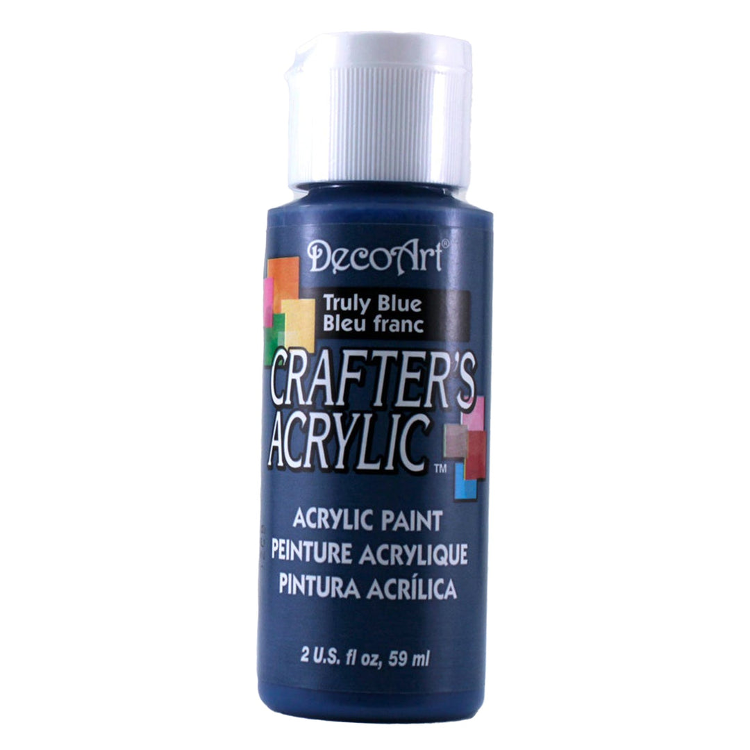 DecoArt Crafters Acrylic Paint,  2 Fl. Oz., 6-Pack