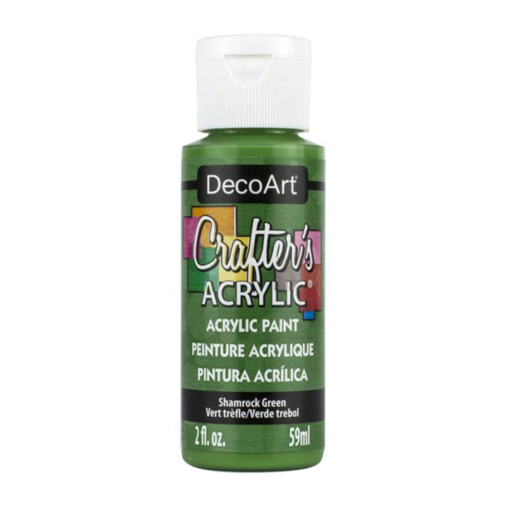 DecoArt Crafters Acrylic Paint,  2 Fl. Oz., 6-Pack
