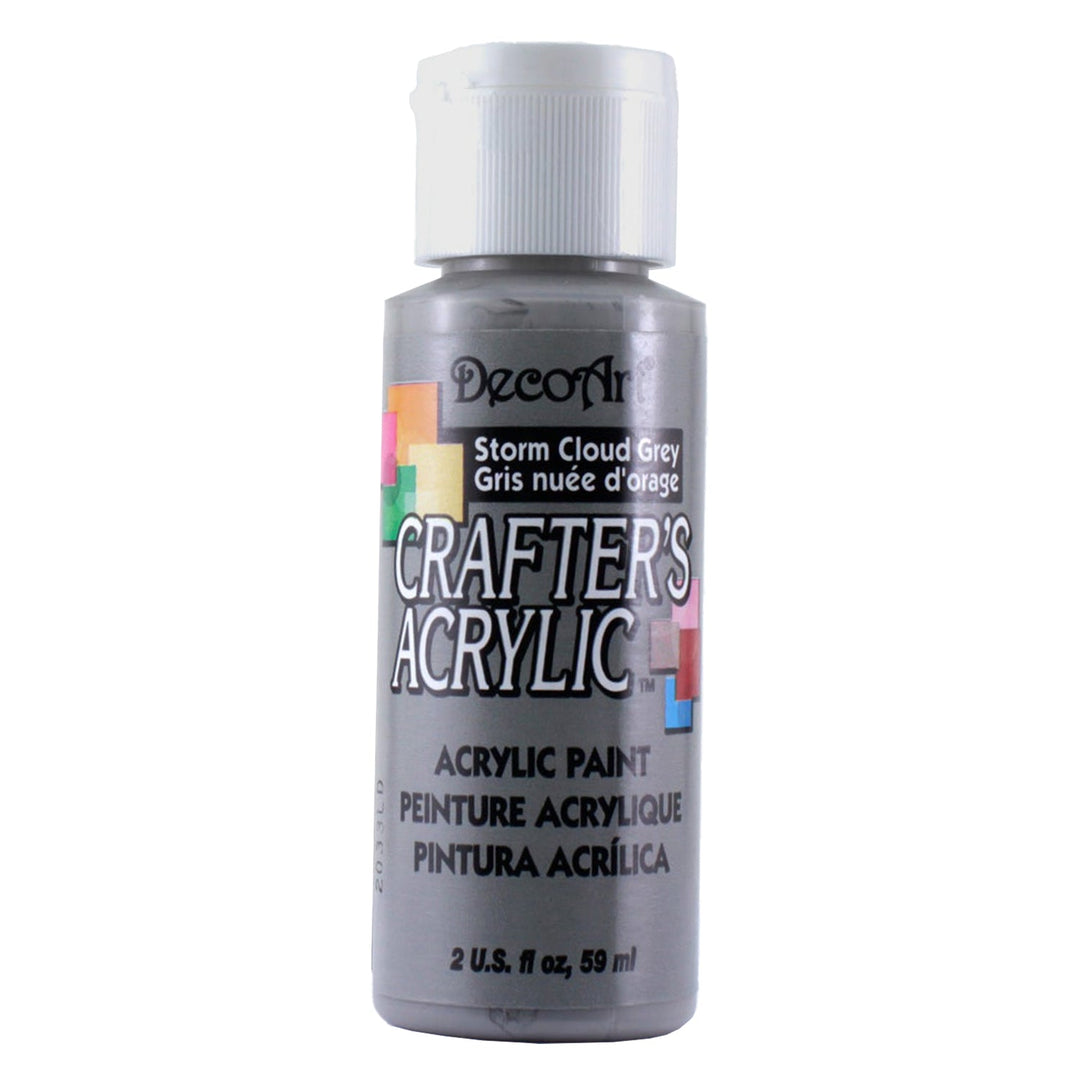 DecoArt Crafters Acrylic Paint,  2 Fl. Oz., 6-Pack