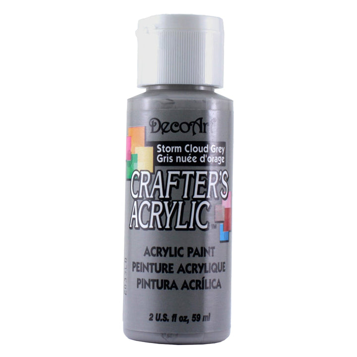 DecoArt Crafters Acrylic Paint,  2 Fl. Oz., 6-Pack