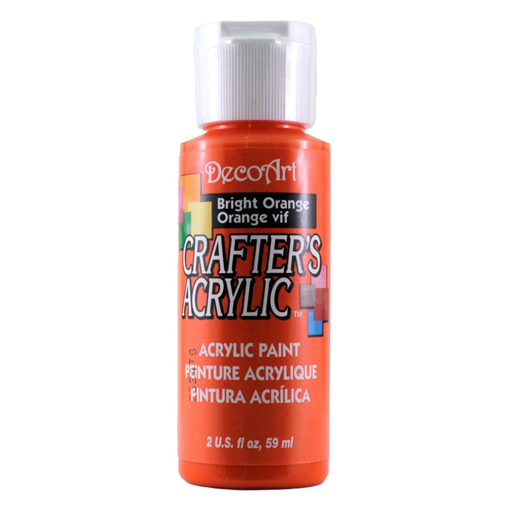 DecoArt Crafters Acrylic Paint,  2 Fl. Oz., 6-Pack