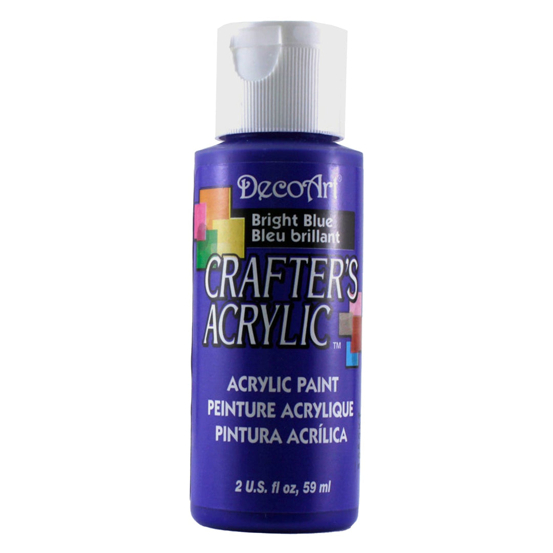DecoArt Crafters Acrylic Paint,  2 Fl. Oz., 6-Pack