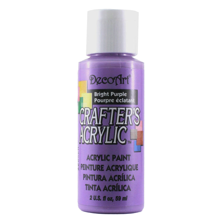 DecoArt Crafters Acrylic Paint,  2 Fl. Oz., 6-Pack