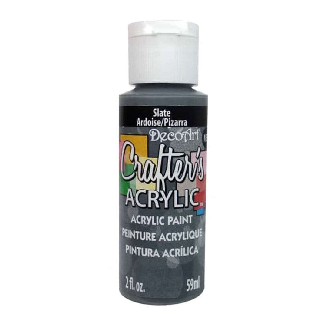 DecoArt Crafters Acrylic Paint,  2 Fl. Oz., 6-Pack