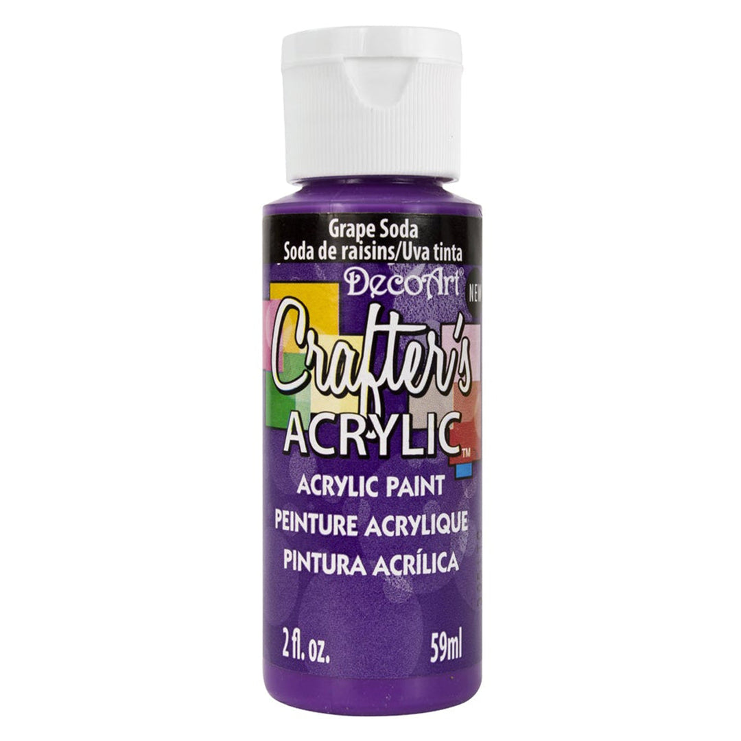 DecoArt Crafters Acrylic Paint, 2 Fl. Oz.