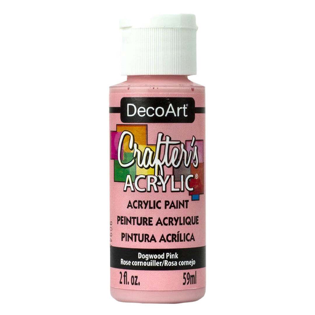 DecoArt Crafters Acrylic Paint,  2 Fl. Oz., 6-Pack
