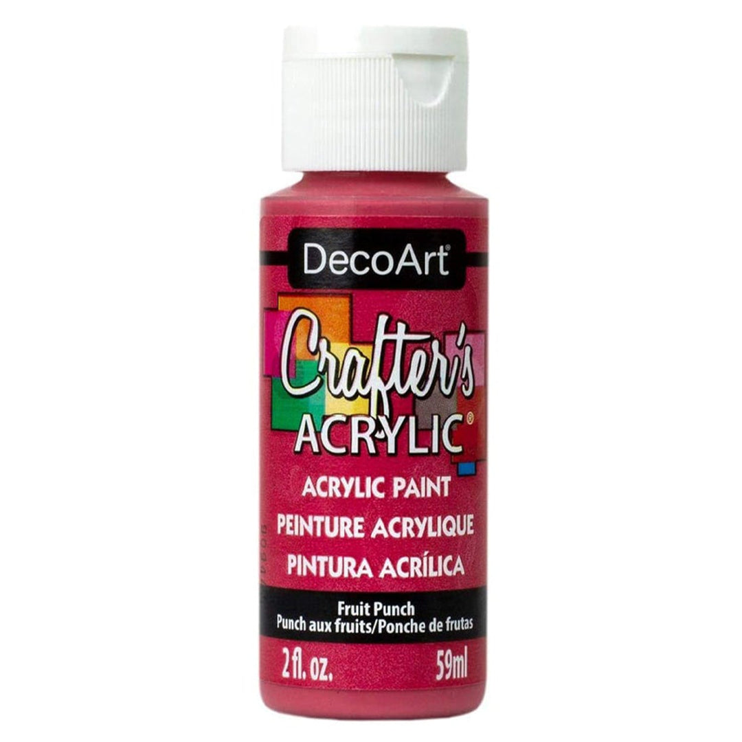 DecoArt Crafters Acrylic Paint,  2 Fl. Oz., 6-Pack
