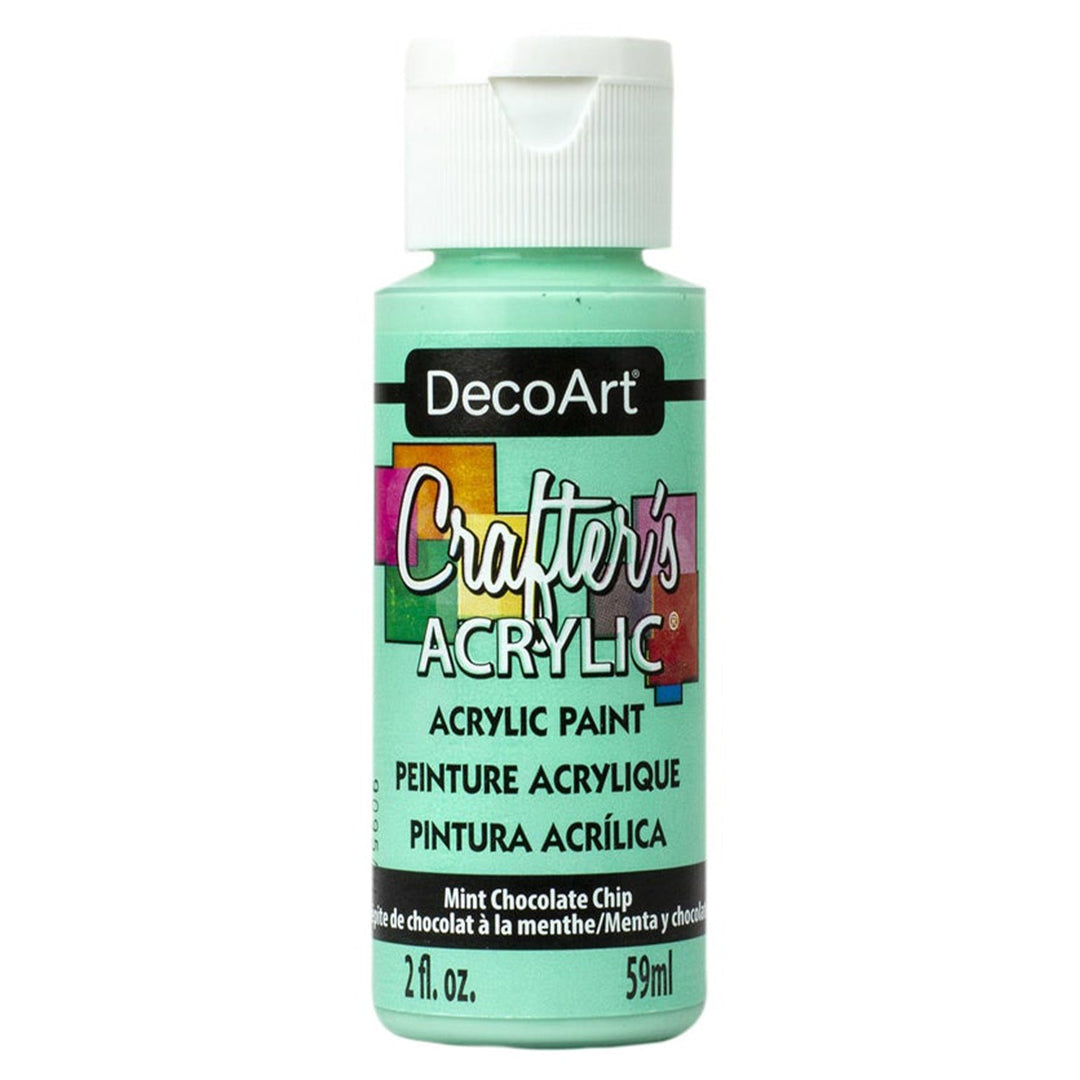 DecoArt Crafters Acrylic Paint,  2 Fl. Oz., 6-Pack