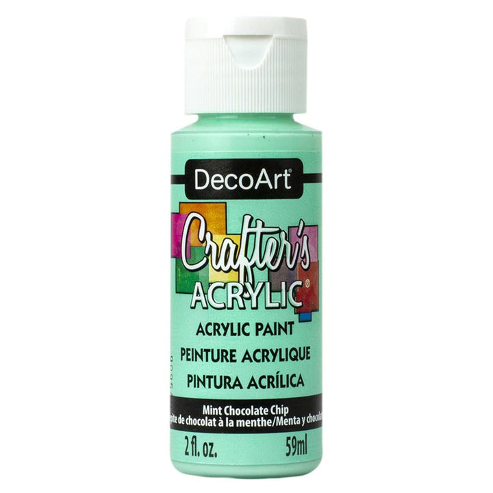 DecoArt Crafters Acrylic Paint,  2 Fl. Oz., 6-Pack