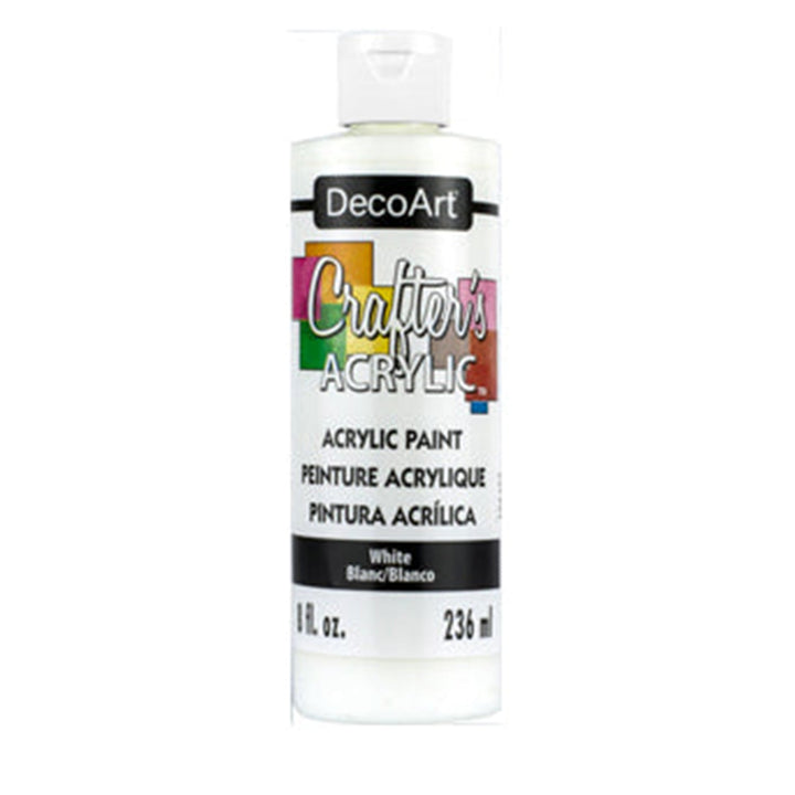 DecoArt, Crafters Acrylic Paint, 8 oz. (236 ml.), 6-Pack