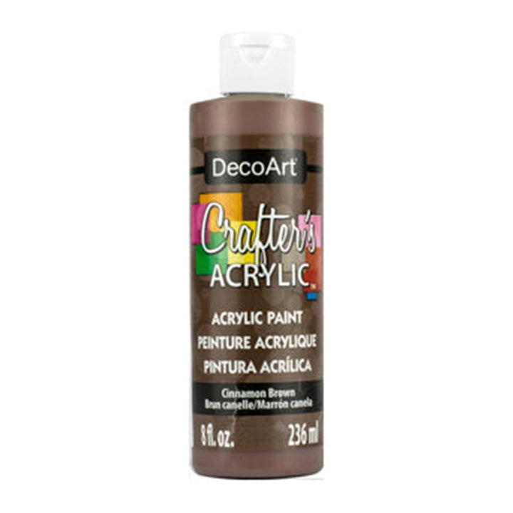 DecoArt, Crafters Acrylic Paint, 8 oz. (236 ml.), 6-Pack