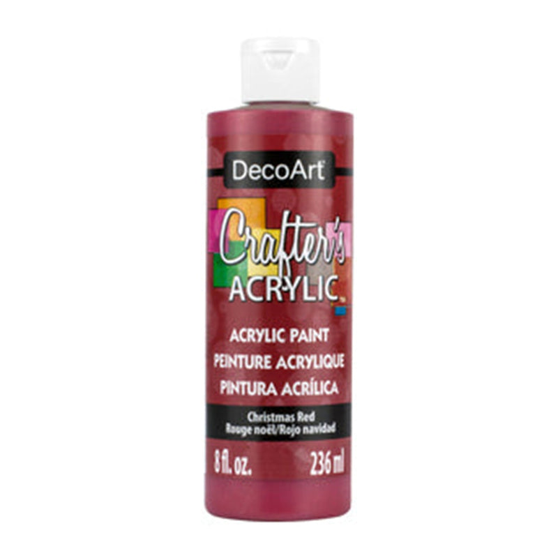 DecoArt, Crafters Acrylic Paint, 8 oz. (236 ml.), 6-Pack