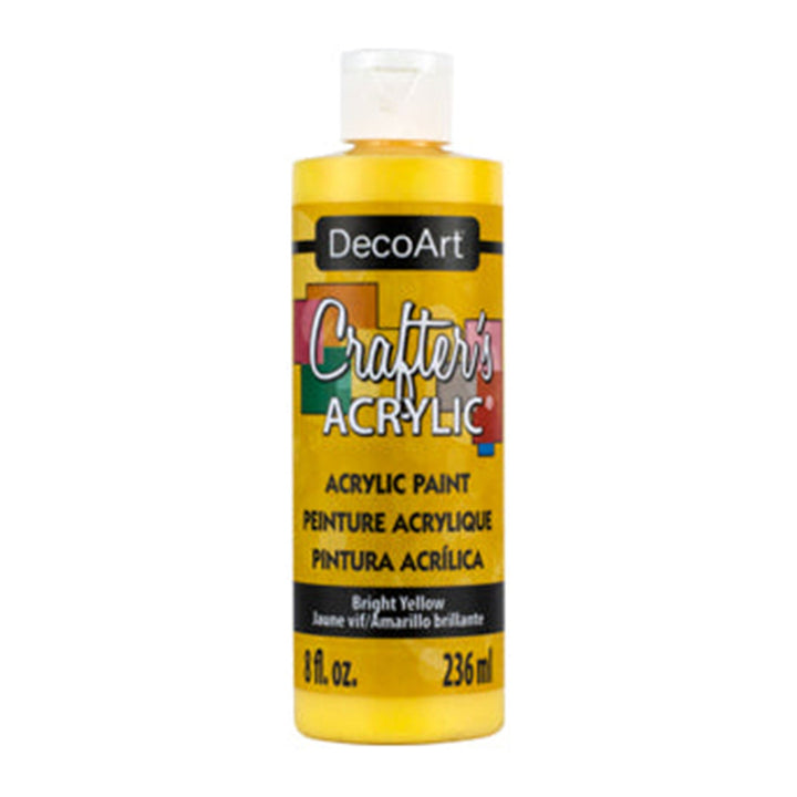 DecoArt, Crafters Acrylic Paint, 8 oz. (236 ml.), 6-Pack