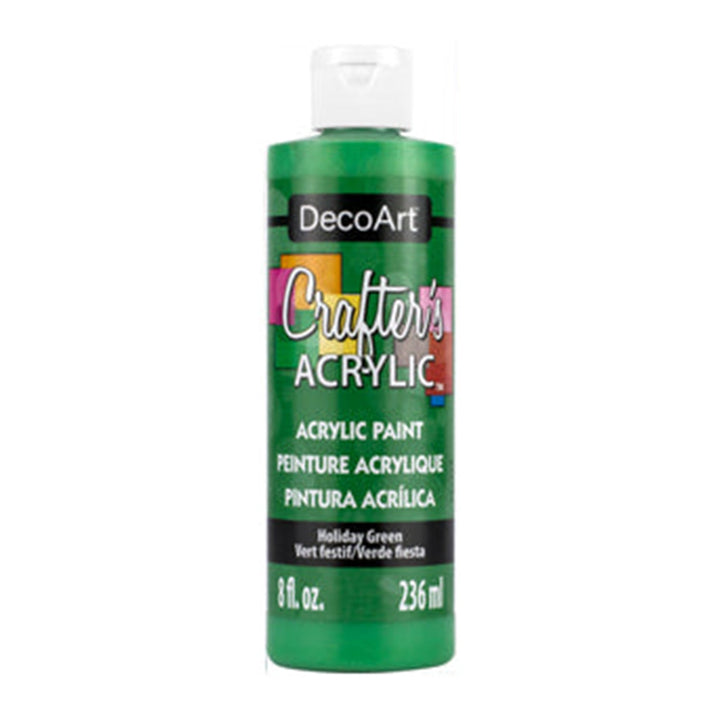 DecoArt, Crafters Acrylic Paint, 8 oz. (236 ml.), 6-Pack