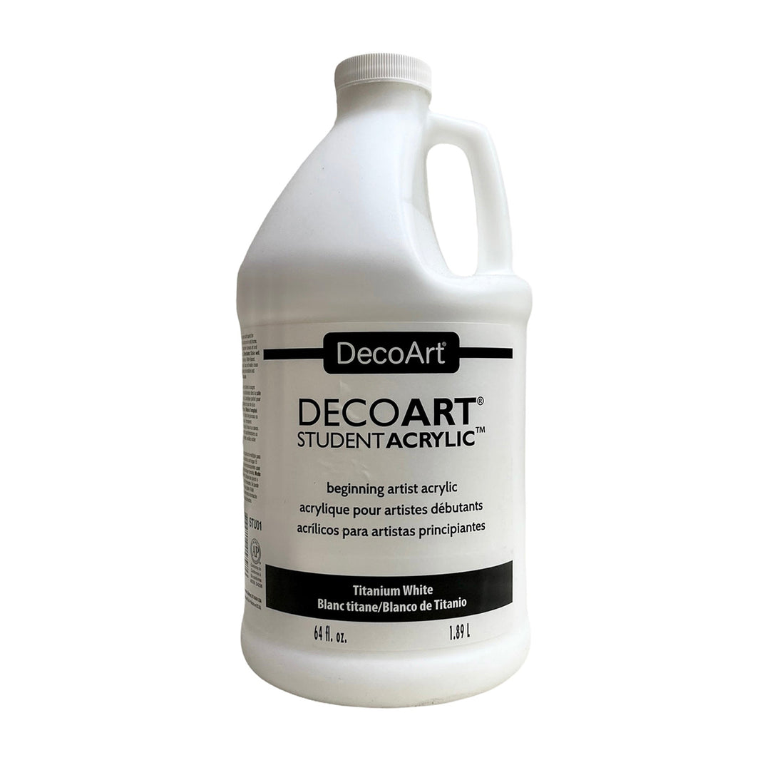 DecoArt, Student Acrylic Paint, 1/2 Gallon, 3-Pack