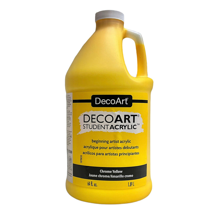 DecoArt, Student Acrylic Paint, 1/2 Gallon, 3-Pack