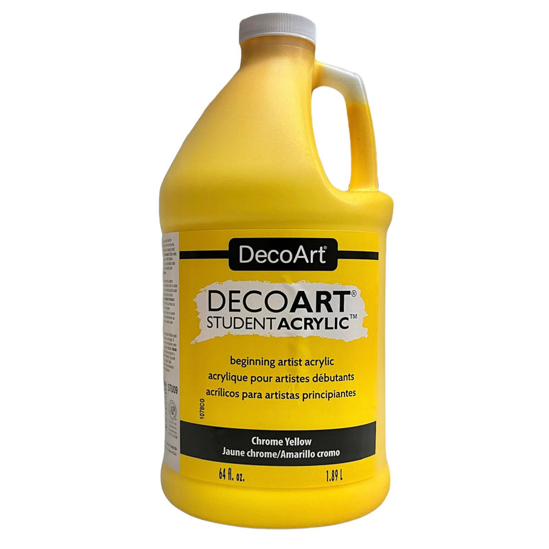 DecoArt, Student Acrylic Paint, 1/2 Gallon, 3-Pack