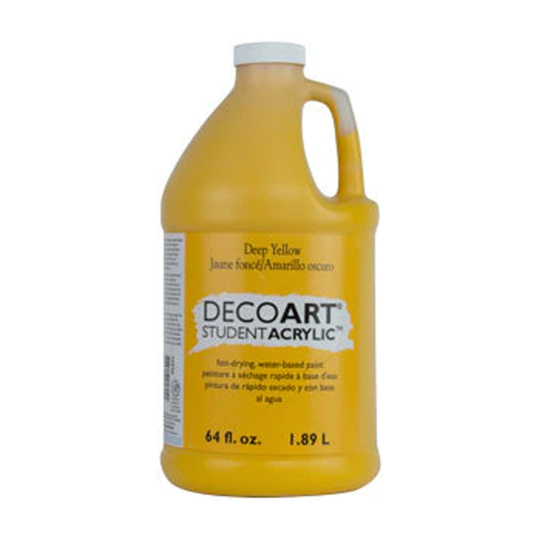DecoArt, Student Acrylic Paint, 1/2 Gallon, 3-Pack