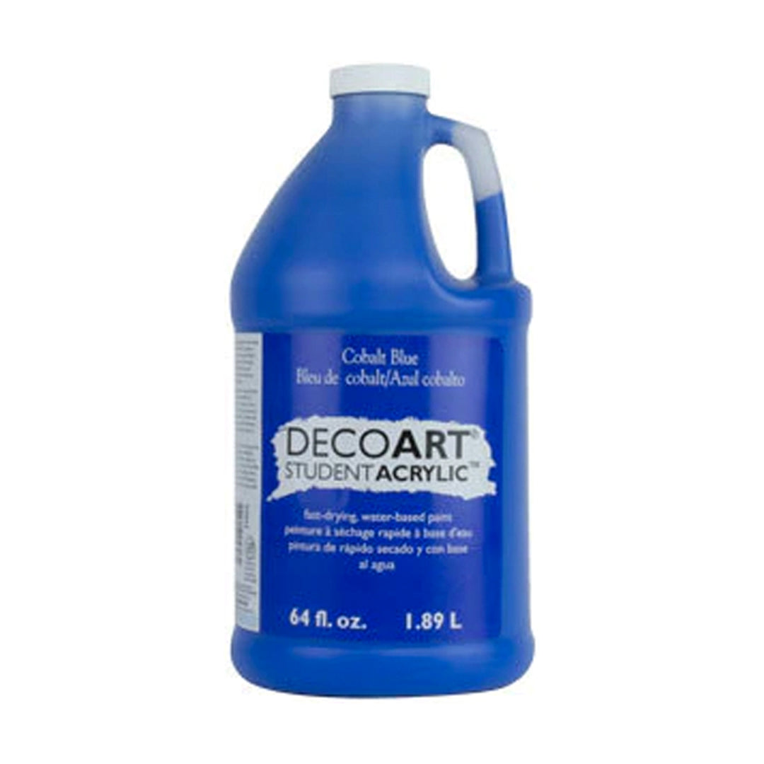 DecoArt, Student Acrylic Paint, 1/2 Gallon, 3-Pack