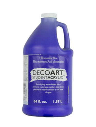 DecoArt, Student Acrylic Paint, 1/2 Gallon, 3-Pack