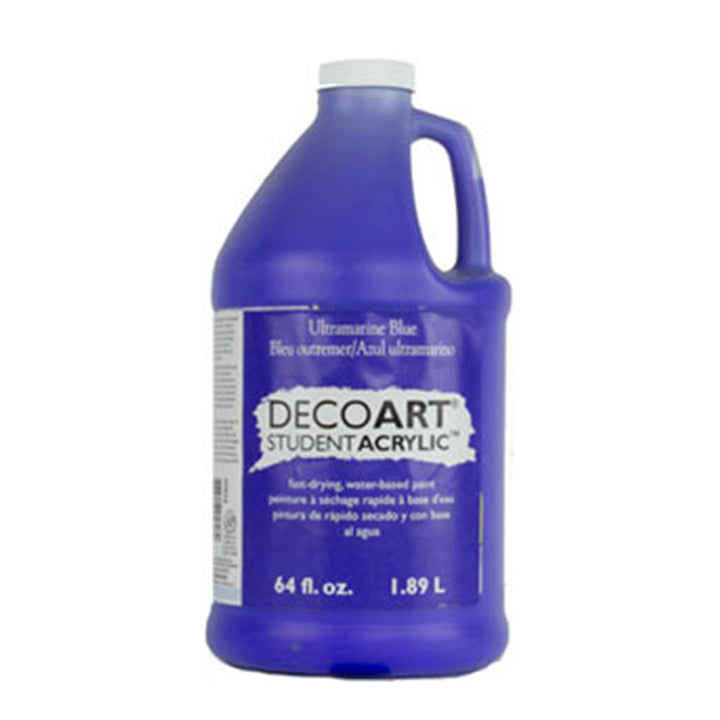 DecoArt, Student Acrylic Paint, 1/2 Gallon, 3-Pack