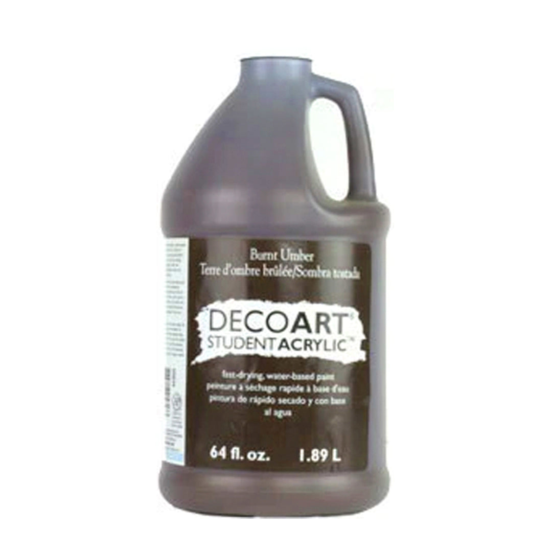DecoArt, Student Acrylic Paint, 1/2 Gallon, 3-Pack