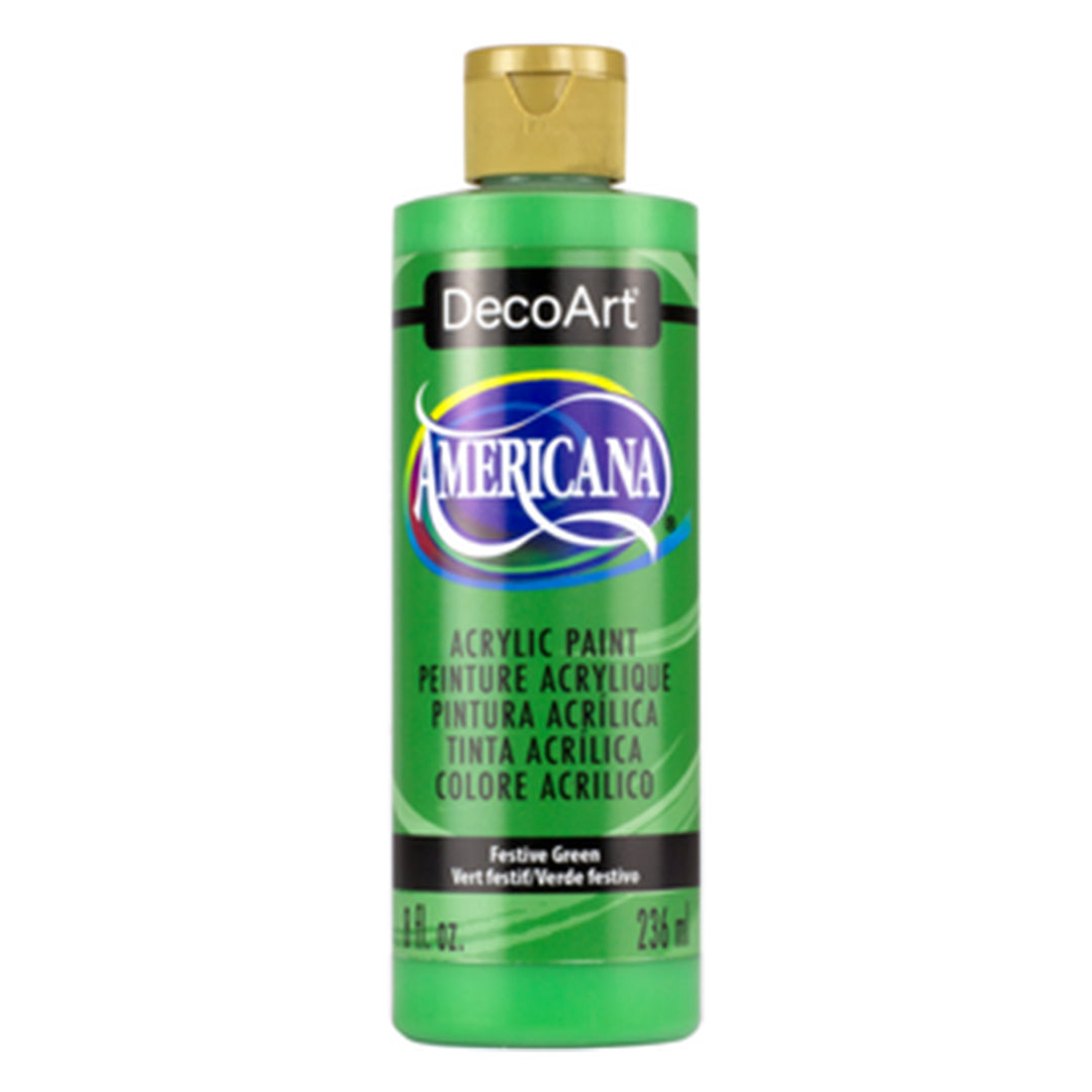 DecoArt, Americana Acrylics Paint, 8 fl. oz., 6-Pack