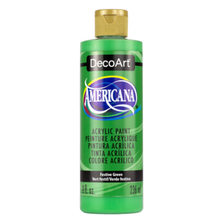 DecoArt, Americana Acrylics Paint, 8 fl. oz., 6-Pack