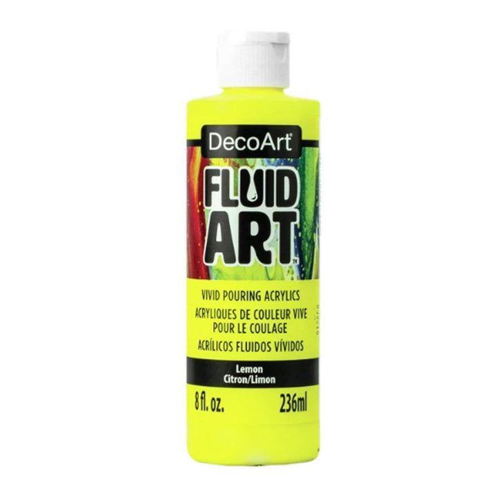 DecoArt, Fluid Art Paint, 8 fl. oz. (236 ml.)