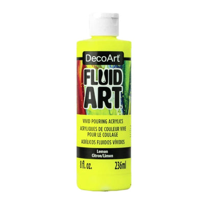 DecoArt, Fluid Art Paint, 8 fl. oz. (236 ml.), 6-Pack