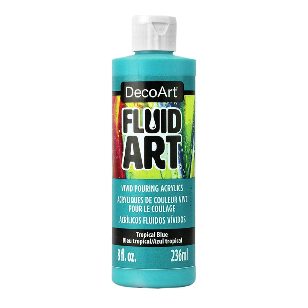 DecoArt, Fluid Art Paint, 8 fl. oz. (236 ml.)
