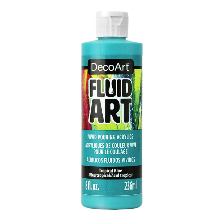 DecoArt, Fluid Art Paint, 8 fl. oz. (236 ml.)