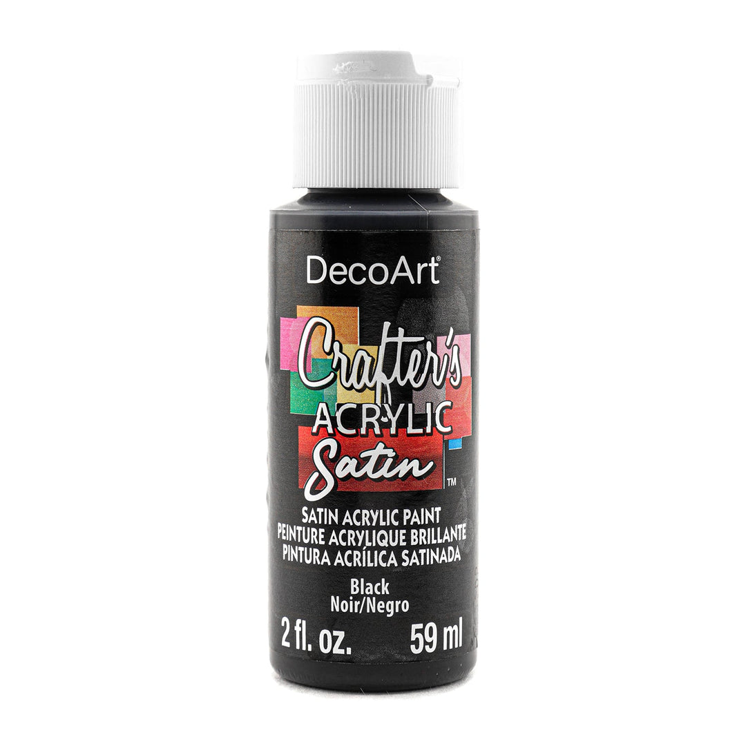 DecoArt, Crafter's Acrylics Satin Paint, 2 fl. oz. (59 ml.)