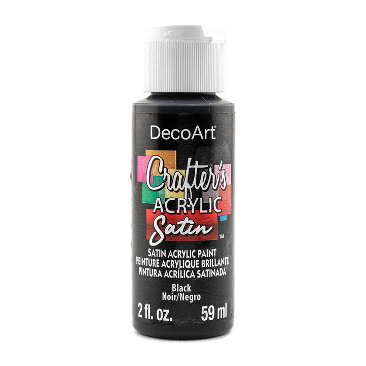 DecoArt, Crafter's Acrylics Satin Paint, 2 fl. oz. (59 ml.)