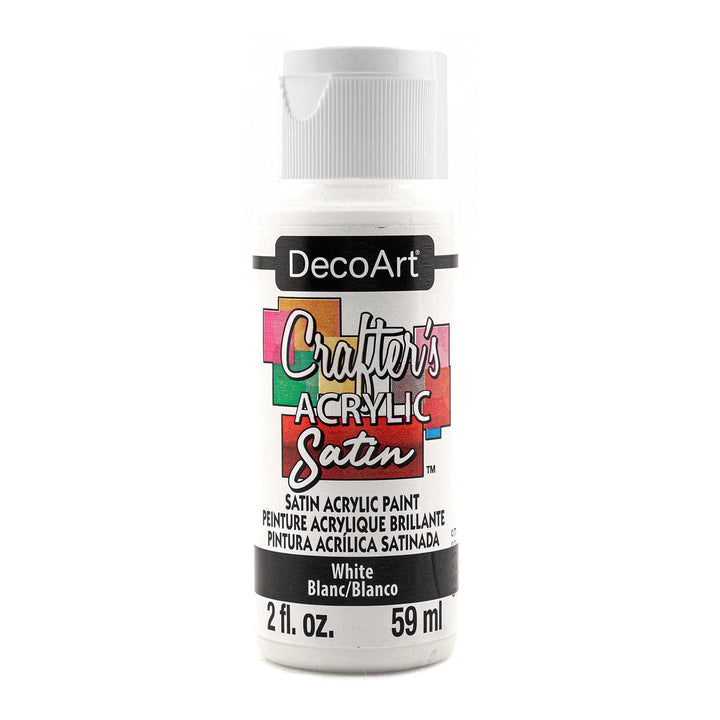 DecoArt, Crafter's Acrylics Satin Paint, 2 fl. oz. (59 ml.)